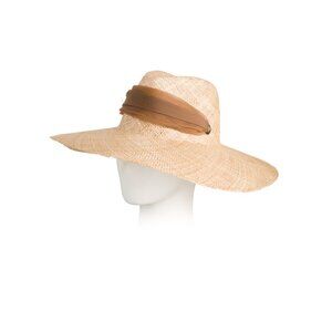 EUGENIA KIM natural Wide Brim Fedora